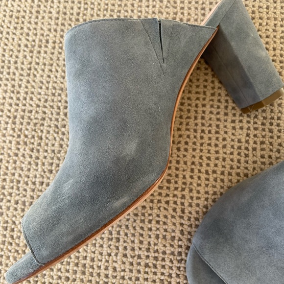 Charlotte Stone Morely Mules Grey Blue - Picture 3 of 6